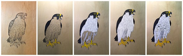 Falco t-shirt process edit